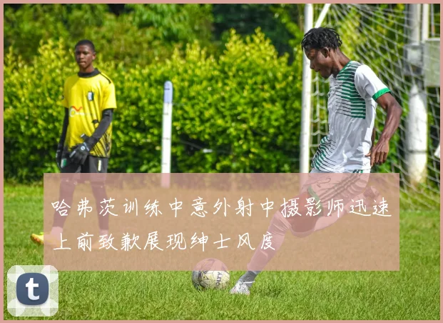 哈弗茨训练中意外射中摄影师迅速上前致歉展现绅士风度